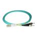 Duplexní patch kabel MM 50/125, OM3, LC-ST, LS0H, 5m