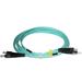 Duplexní patch kabel MM 50/125, OM3, ST-ST, LS0H, 2m