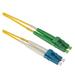 Duplexní patch kabel SM 9/125, OS2, LC(UPC)-LC(APC), LS0H, 1m
