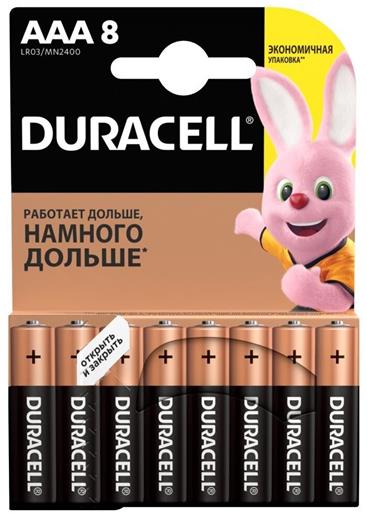 DURACELL - Basic baterie AAA 8 ks