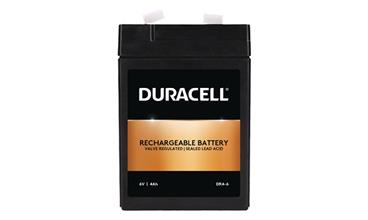 Duracell DR4-6 6V 4Ah VRLA Security Battery F1 4,7mm