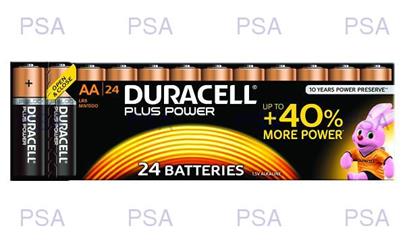 Duracell MN1500B24 Duracell Plus AA 24 Pack