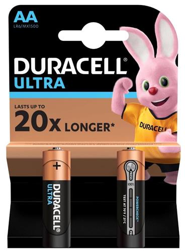DURACELL - Ultra baterie AA 2 ks
