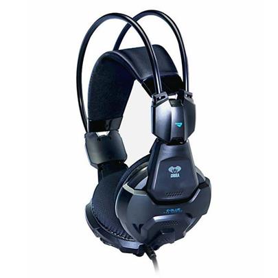 E-Blue, Cobra HS, herní sluchátka s mikrofonem, černá, 3.5mm+USB konektor