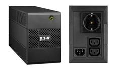 EATON UPS 5E 650i DIN, Line-interactive, Tower, 650VA/360W, výstup 1x Schuko (DIN) + 3x AC, IEC C14, bez ventilátor