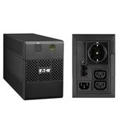 EATON UPS 5E 650i USB DIN, Line-interactive, Tower, 650VA/360W, výstup 1x Schuko (DIN) + 2x IEC C13, USB, bez ventilátor