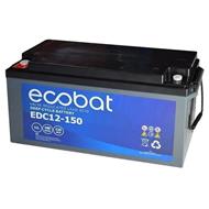 Ecobat Trakční Pb baterie EDC12-150, 160Ah, 12V