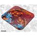 ED HARDY Mouse Pad Small Fashion 2 - Koi Fish red