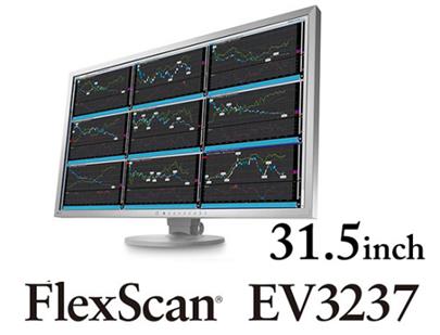 EIZO 31,5" EV3237-GY, IPS-LED, 4K UHD, 300 cd/m2, 1000:1, 2x DP, DVI, HDMI, šedý