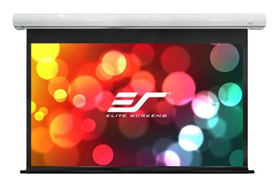 ELITE SCREENS plátno elektrické motorové 120" (304,8 cm)/ 16:9/ 149,6 x 265,7 cm/ case bílý/ 20" drop/ Fiber Glass