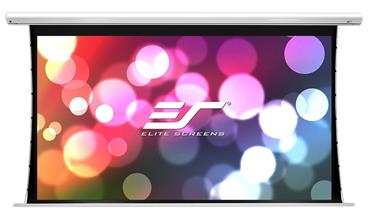 ELITE SCREENS plátno elektrické motorové 135" (342,9cm)/ 16:9/ 168,1 x 298,9cm/ case bílý/ 10" drop/ CineGrey 5D