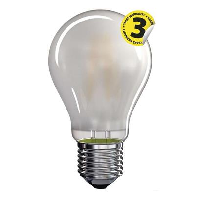 Emos LED žárovka Classic A60, 8.5W/75W E27, WW teplá bílá, 1060 lm, Filament matná A++