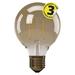 Emos LED žárovka Globe G95, 4W/34W E27, WW+ teplá bílá+, 380 lm, Filament Vintage A++