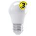 Emos LED žárovka MINI GLOBE, 4W/30W E27, WW teplá bílá, 330 lm, Classic, F