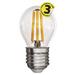 Emos LED žárovka MINI GLOBE, 4W/40W E27, NW neutrální bílá, 465 lm, Filament A++