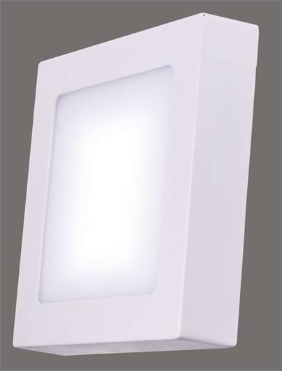 Emos přisazené LED svítidlo, čtverec 18W/76W, WW teplá bílá, IP20