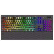 Endorfy herní klávesnice Omnis Pudd.Kailh BL RGB /USB/ blue switch / drátová / mechanická / US layout / černá RGB 