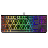 Endorfy herní klávesnice Thock TKL Pudd.Kailh BR RGB /USB/ brown sw. / drátová / mechanická / US layout / černá RGB 