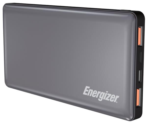 Energizer powerbanka UE10015PQ_GY 10000mAh, Quick Charge, šedá