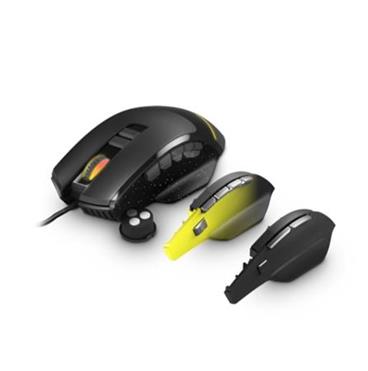 ENERGY Gaming Mouse ESG M5 Triforce (herní myš s RGB osvětlením, upravitelná hmotnost, až 15 programovatelných tlačítek)