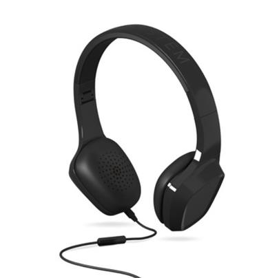 ENERGY Headphones 1 Black Mic, stylová sluchátka, audio jack 3,5mm, 93 ±3 dB