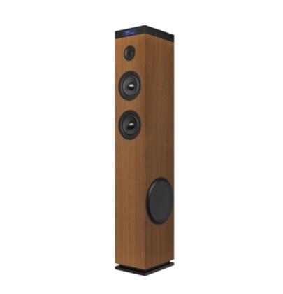 ENERGY Tower 8 G2 Wood, audio systém 2.1, 120W, Bluetooth, USB, microSD, 3.5mm vstup, FM rádio, dotykový panel