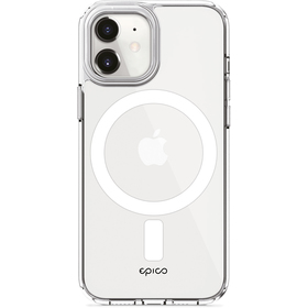 Epico Hero kryt na iPhone 12 mini s podporou uchycení MagSafe - transparentní