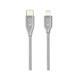 Epico METAL USB-C to LIGHTNING CABLE 1.2m - silver