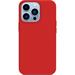 Epico Silikonový kryt na iPhone 13 Pro Max s podporou uchycení MagSafe - červený