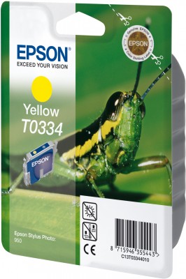 EPSON cartridge T0334 yellow (kobylka)