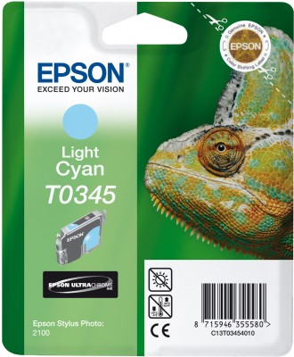 EPSON cartridge T0345 light cyan (chameleon)