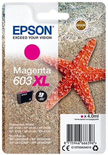 EPSON cartridge T03A3 magenta XL (hvězdice)