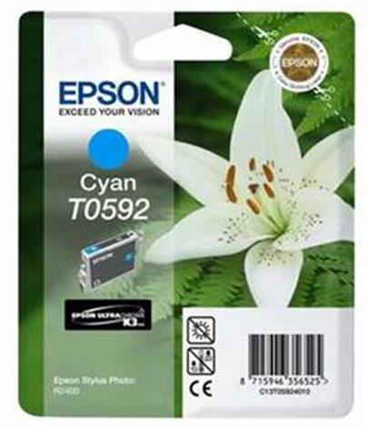 EPSON cartridge T0592 cyan (lilie)