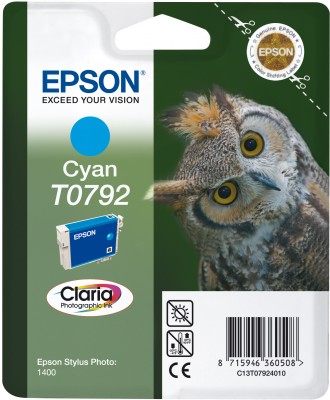 EPSON cartridge T0792 cyan (sova)