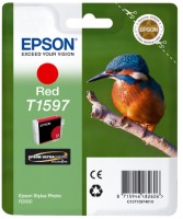 EPSON cartridge T1597 red (ledňáček)