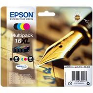 EPSON cartridge T1636  (black/cyan/magenta/yellow) multipack (pero) XL