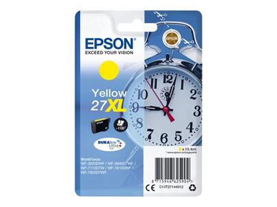 Epson Ink/27XL Alarm Clock 10.4ml YL SEC, Ink/27XL Alarm Clock 10.4ml YL SEC