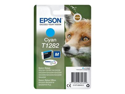 EPSON ink bar Singlepack Cyan T1282 DURABrite Ultra Ink blistr