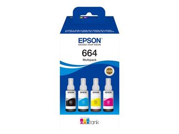 EPSON Ink Cartridges T6646 CMYK ink bottle