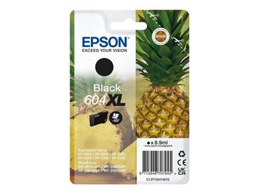 EPSON ink čer Singlepack "Ananas" Black 604XL Ink, ČB 500 stran