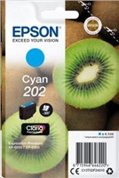 EPSON ink Singlepack Cyan 202 Claria Premium Ink