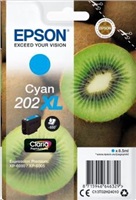 EPSON ink Singlepack Cyan 202XL Claria Premium Ink