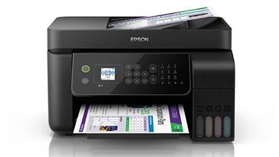 EPSON L5190, 4in1, CIS, A4, 33ppm black, 4ink, USB, WiFi, Eco tank
