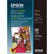 EPSON paper 10x15 - 183g/m2 - 50 sheets - value glossy photo paper