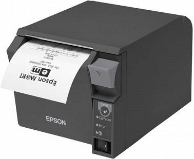 EPSON pokl.termo TM-T70II,černá,serial+USB,zdroj