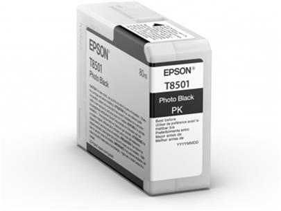 Epson Singlepack Photo Black T850100 UltraChrome HD ink 80ml