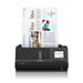 EPSON skener ES-C380W, A4, 600x600dpi, USB, Wi-Fi (direct), Display