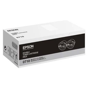 EPSON toner S050710 M200/MX200 (2x 2500 pages) double black