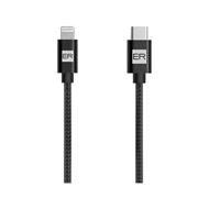 ER POWER – USB-C/Lightning kabel 1,2 m - černý