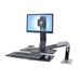 ERGOTRON WorkFit-A II, LD, 5" Lift Engine and Worksurface, nastavitelný stolní držák pro monitor , kláv.+myš+odkl. ploch